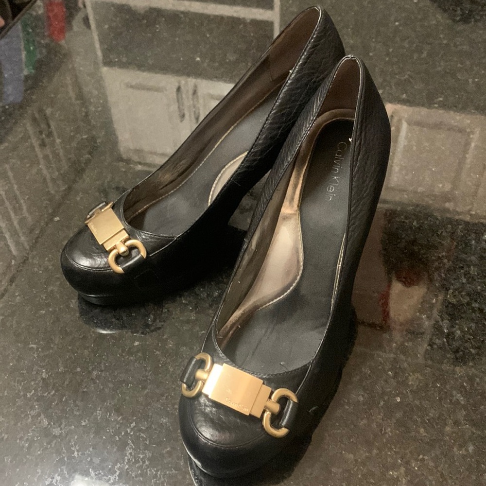 Calvin Klein Black Heels